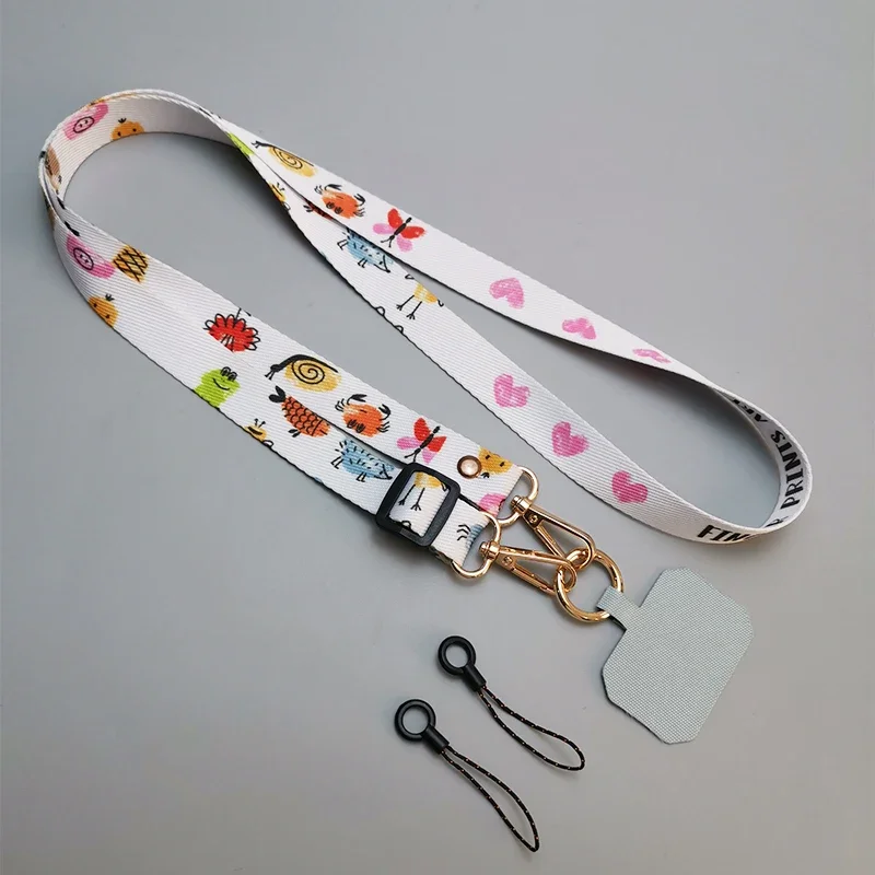 Crossbody Lanyard Neck Strap Case - Colorful Crossbody Straps Mobile Phone Ropes