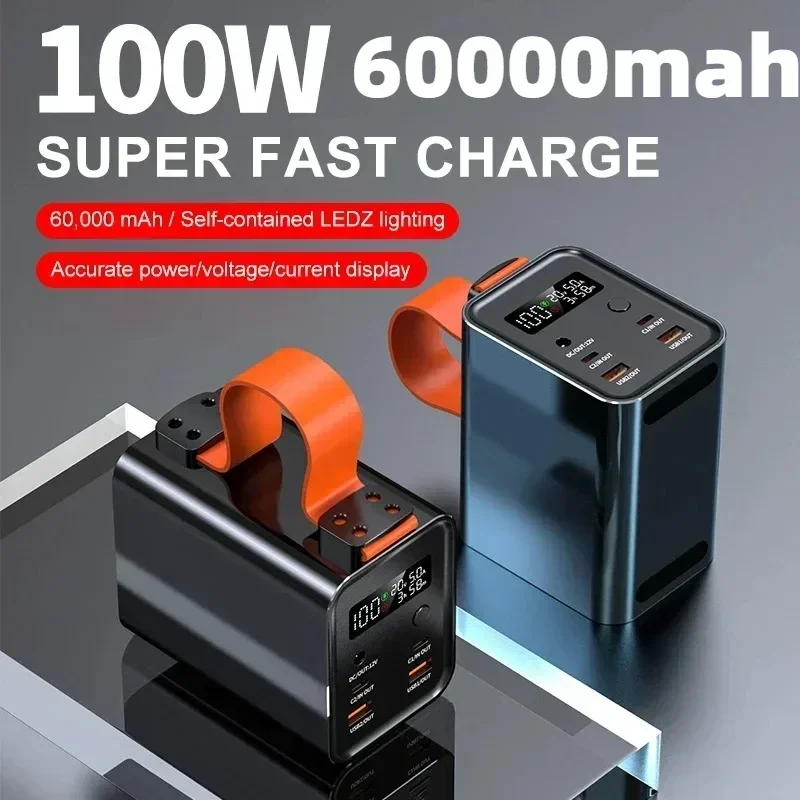 For Laptop 60000mAh 100W Porta - Power Banks recension och pris
