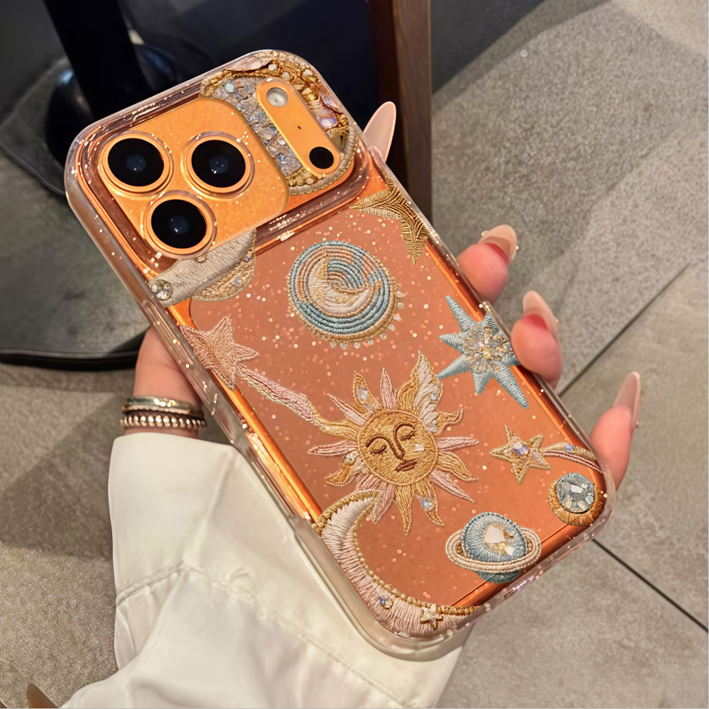Creativity Stars Moon Clear Gl - Clear Shockproof Bumper Case recension och pris