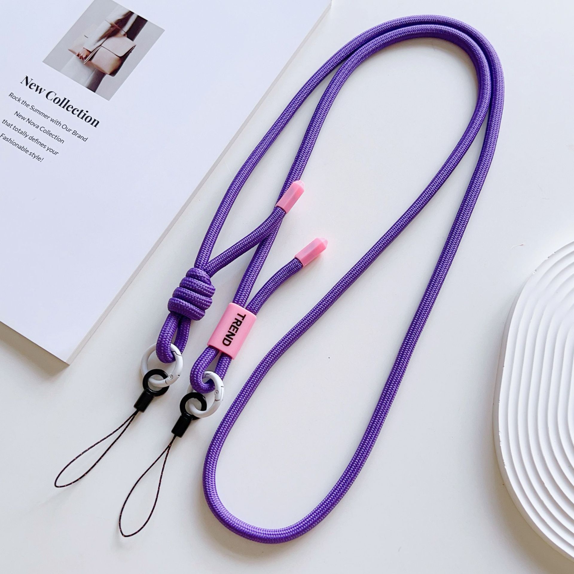 Adjustable Universal Phone Lan - Crossbody Lanyard Neck Strap Case recension och pris