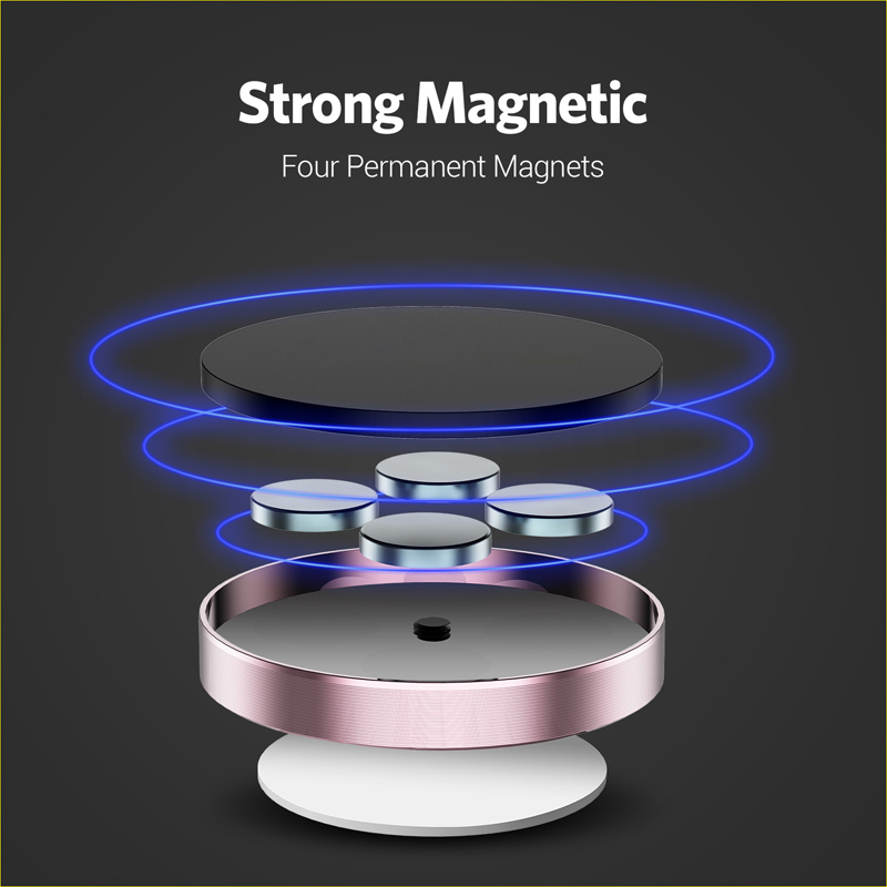 360 Degrees Magnetic Car Phone - Phone Stands recension och pris