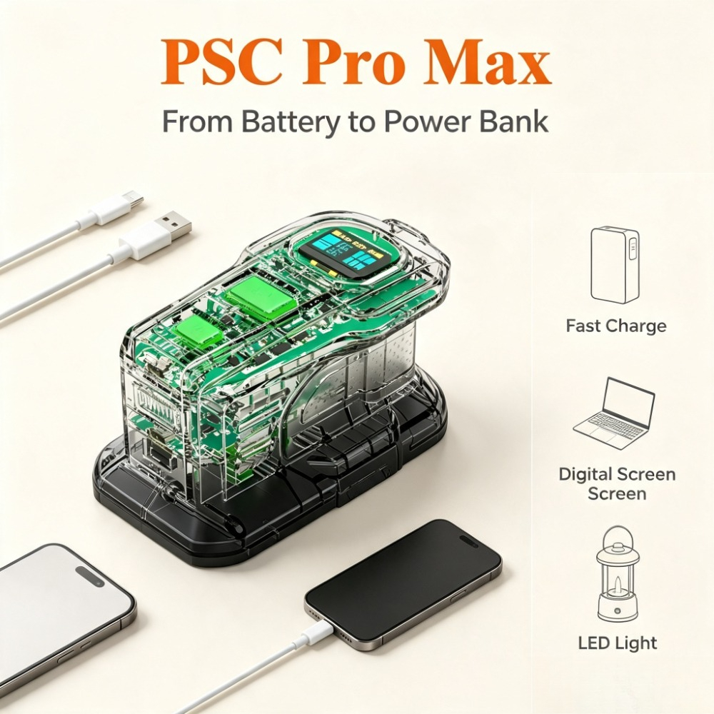 PSC Pro Max Ryobi 18V ONE+ Bat - Power Banks recension och pris