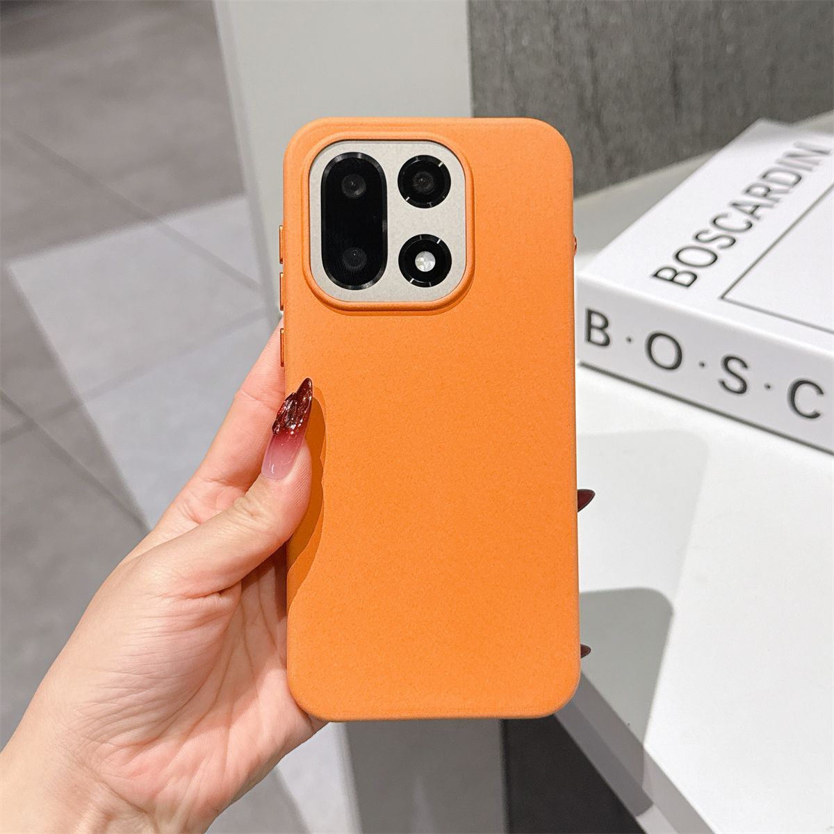 Luxury Sandstone Magnetic Case - Matte Hard Pc Back Case recension och pris