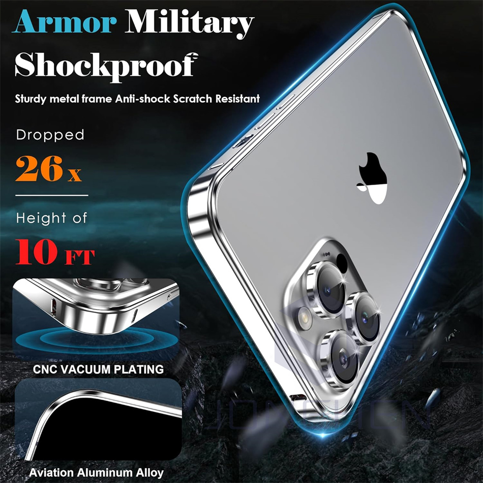 Light Alloy Bumper Case For iP - Metal Bumper Aluminum Frame Case recension och pris