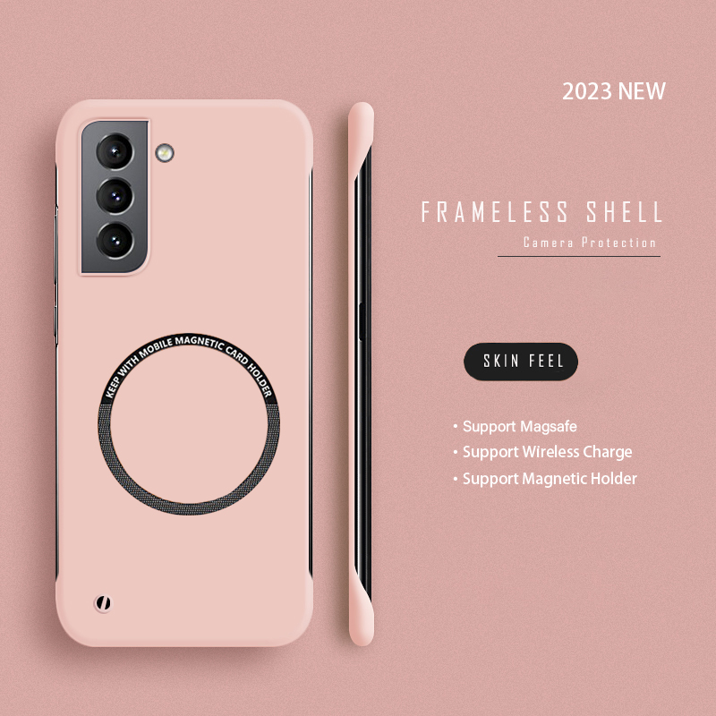 Hard PC Frameless Magnetic Pho - Ultra Thin Frameless Phone Cover recension och pris