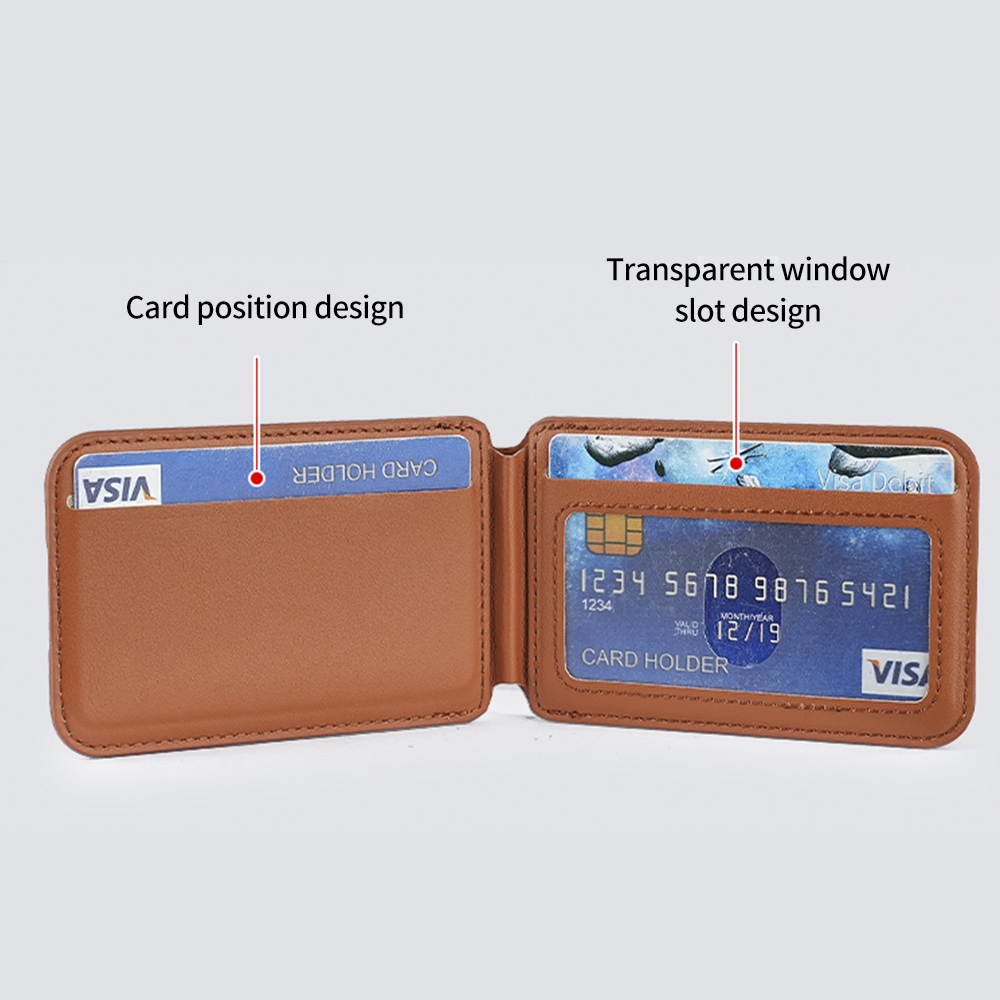 Luxury Leather Magnetic Wallet - Leather Wallet Card Holder Phone Cover recension och pris