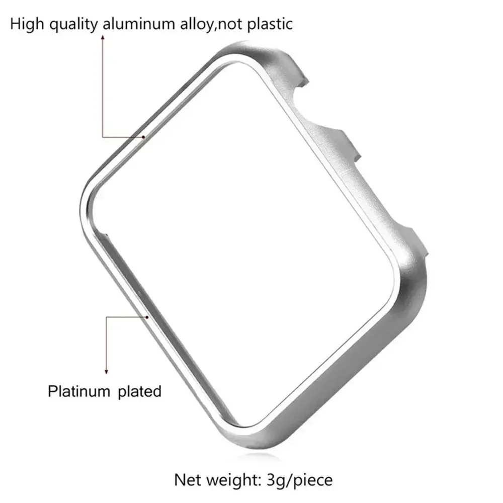 Metal Cover for Apple Watch Se - Metal Bumper Aluminum Frame Case recension och pris
