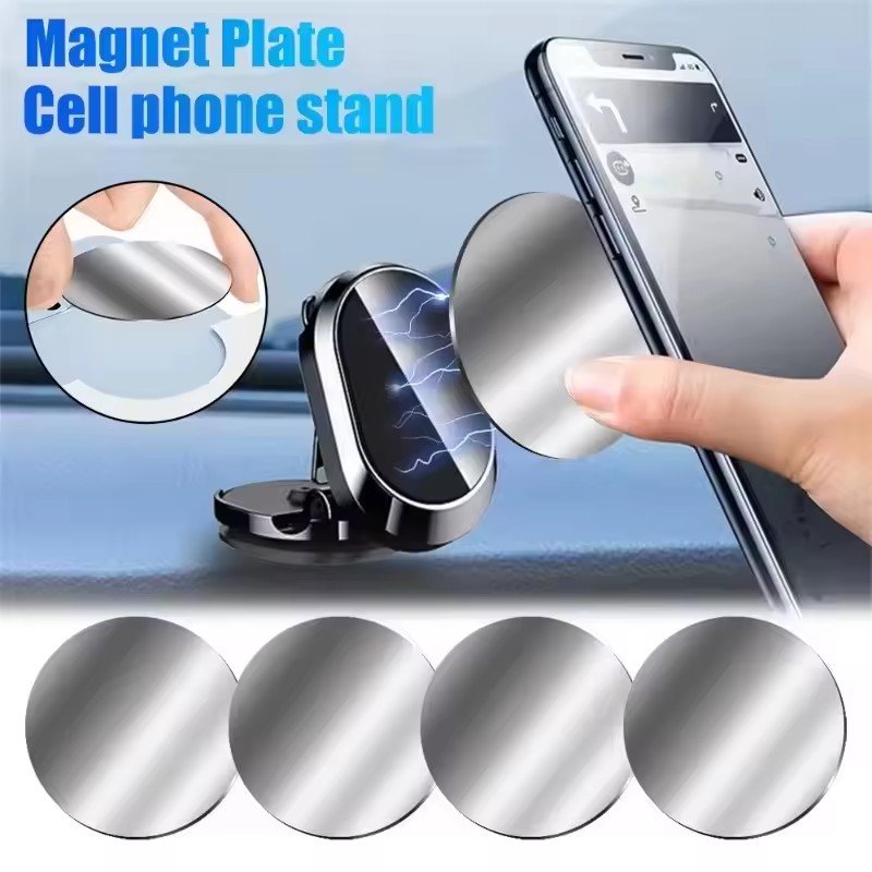 1/50Pcs Magnetic Metal Plate F - Phone Stands recension och pris