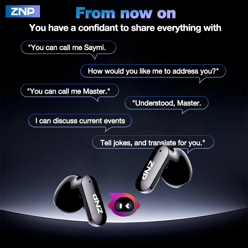 2026 Latest ZNP Wireless AI Tr - Earphones recension och pris