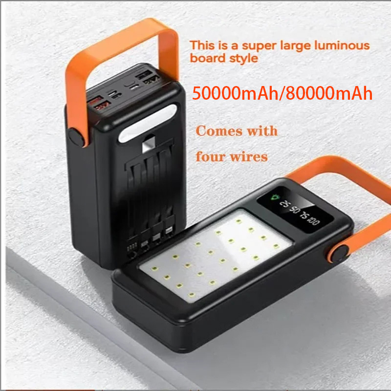 50000mAh 80000mAh Portable Pow - Power Banks recension och pris