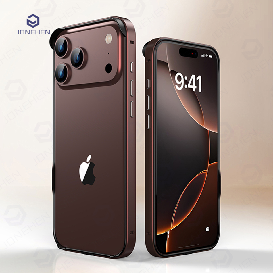 Light Hybrid Silicone Frame Al - Metal Bumper Aluminum Frame Case recension och pris