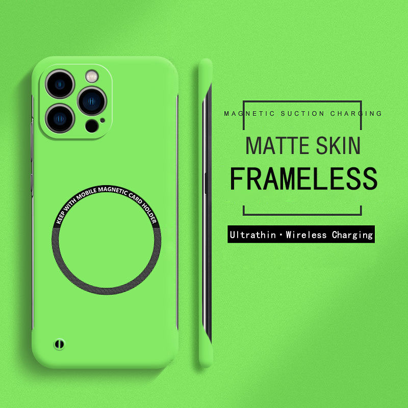 Frameless Magnetic For Magsafe - Matte Hard Pc Back Case recension och pris