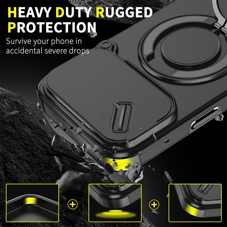 Heavy-Duty Shockproof Magnetic - Heavy Duty 360 Full Body Protective Case recension och pris