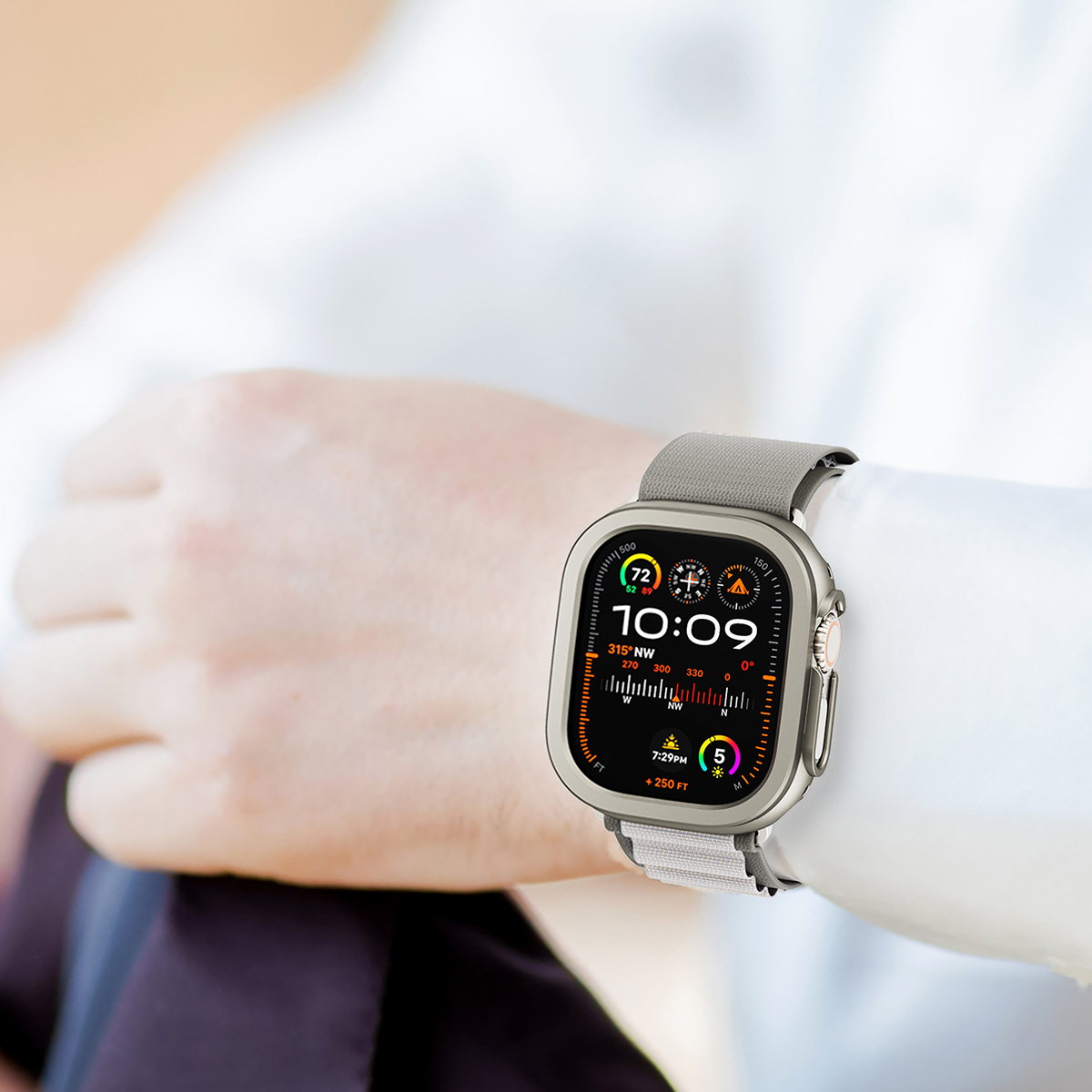 Case + Bezel for Apple Watch U - Metal Bumper Aluminum Frame Case recension och pris