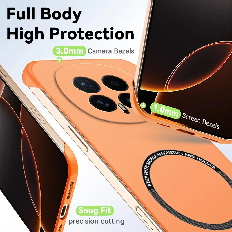 New Ultrathin Magnetic Framele - Matte Hard Pc Back Case recension och pris