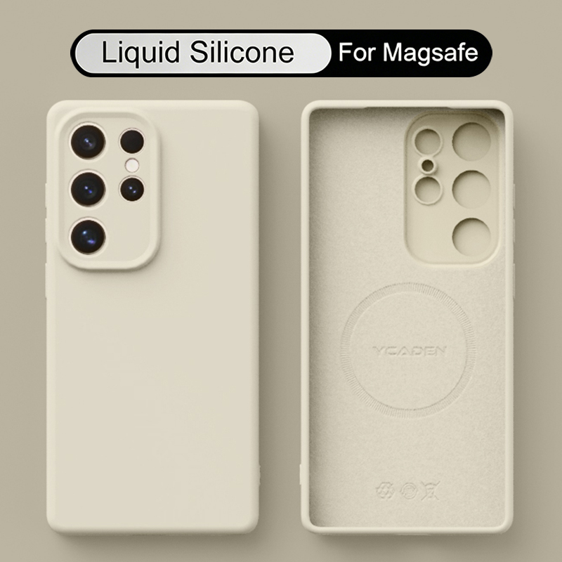 Magnetic Liquid Silicone Soft  - Liquid Silicone Magnetic Phone Case recension och pris