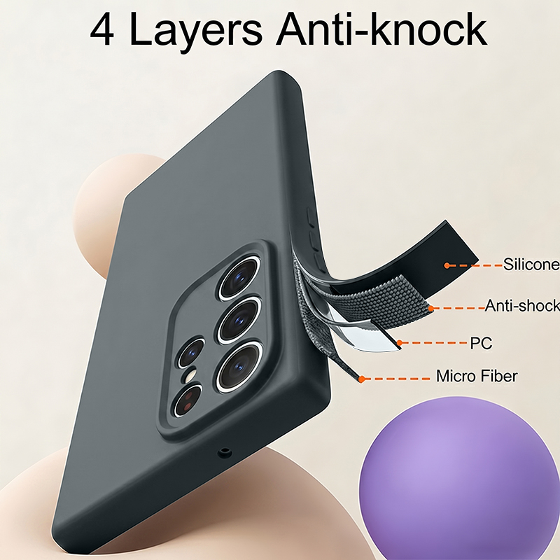 Magnetic Liquid Silicone Soft  - Liquid Silicone Magnetic Phone Case recension och pris