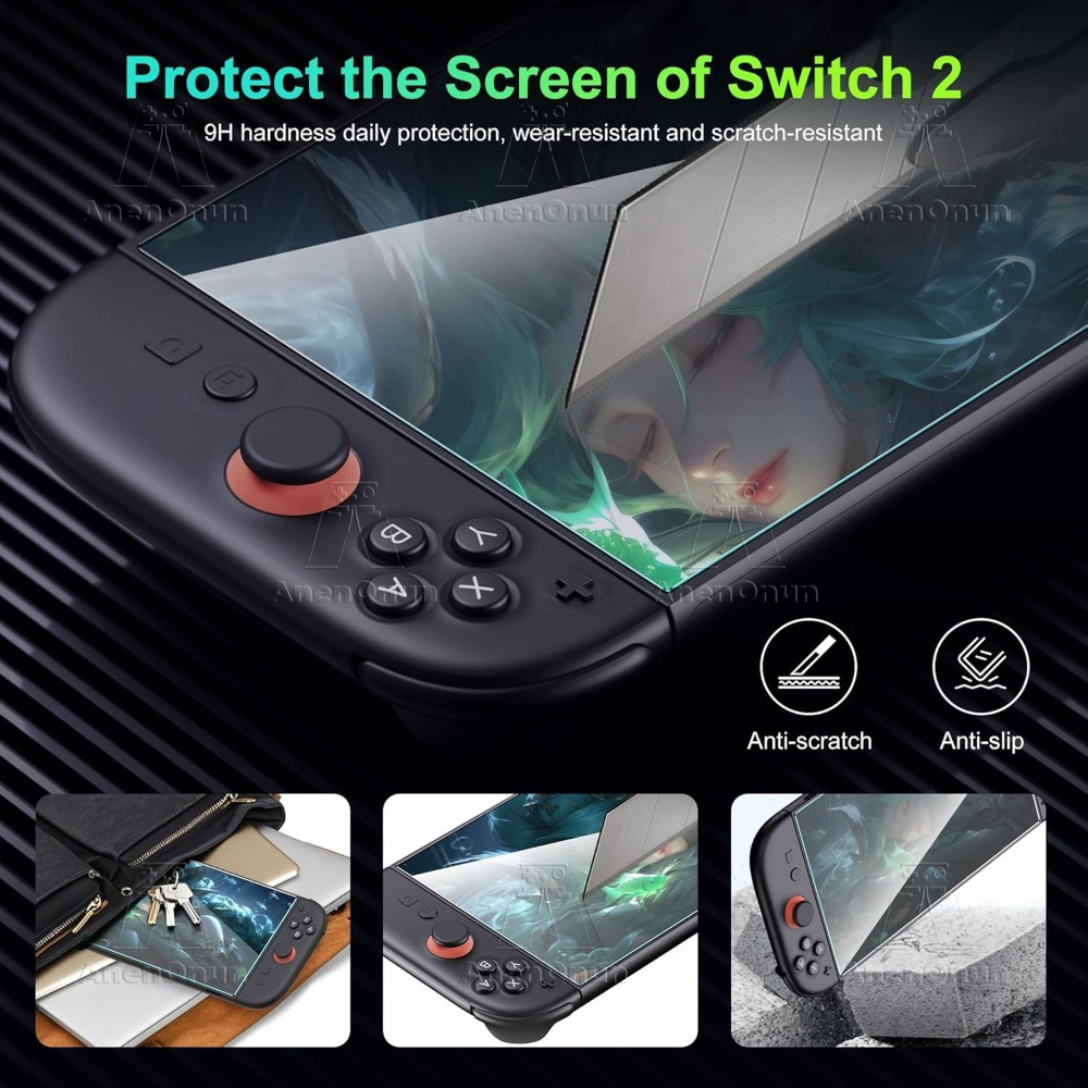 Switch 2 Anti-Blue Light Scree - Matte Anti Glare Screen Protector recension och pris