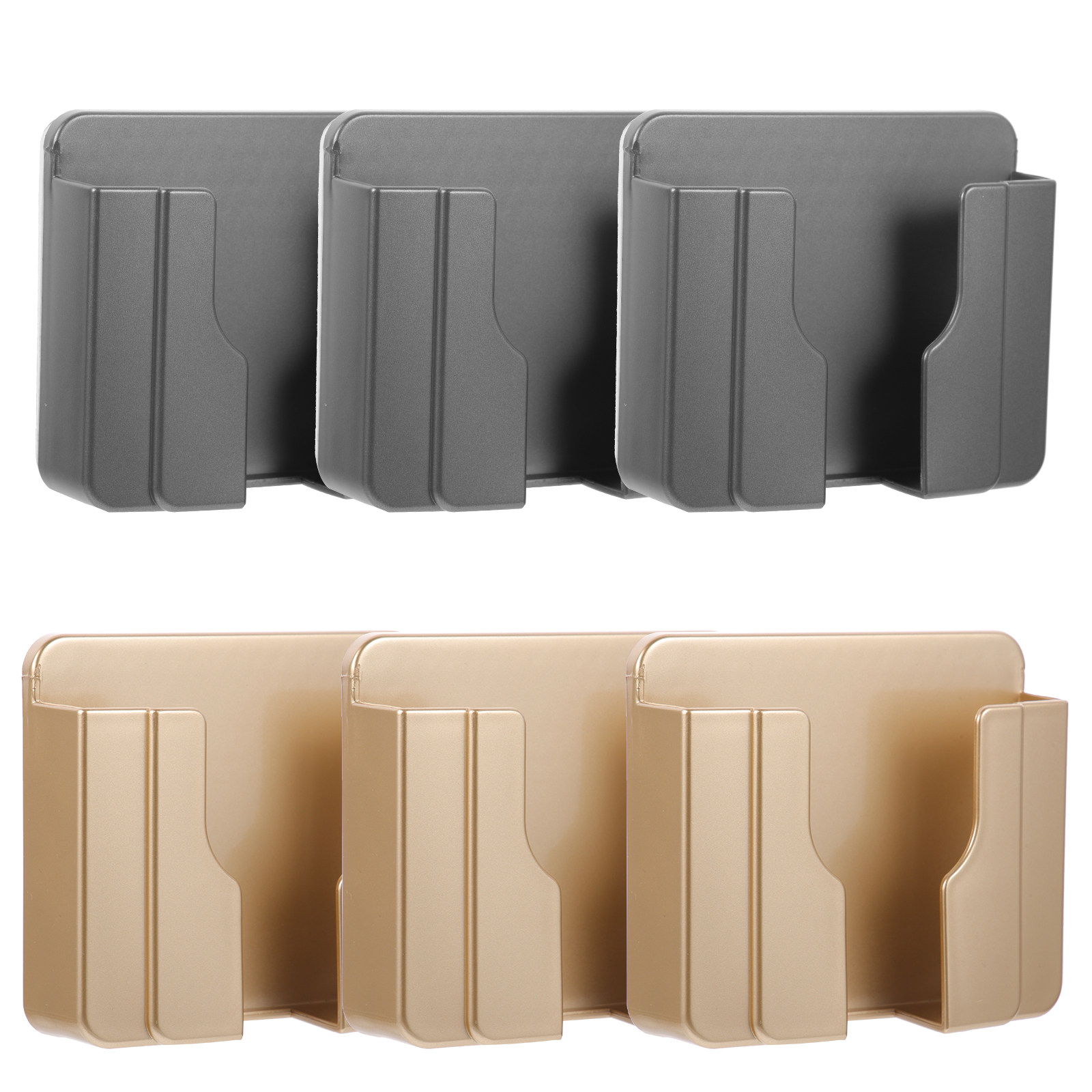 6Pcs Wall Mount Phone Holder S - Phone Stands recension och pris