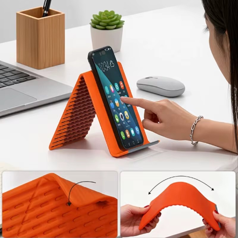 Portable Silicone Mobile Phone - Phone Stands recension och pris