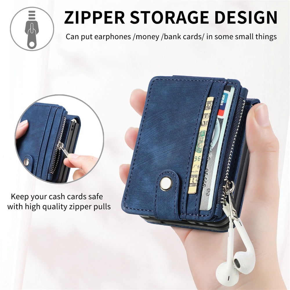 2-in-1 Detachable Card Holder  - Leather Wallet Card Holder Phone Cover recension och pris