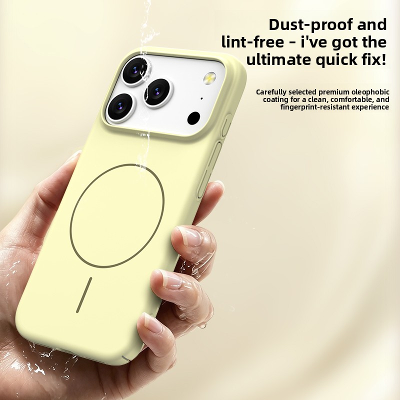 Matte Soft Liquid Silicone Pho - Liquid Silicone Magnetic Phone Case recension och pris