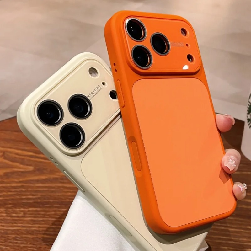Luxury Matte Solid Color Liqui - Liquid Silicone Magnetic Phone Case recension och pris