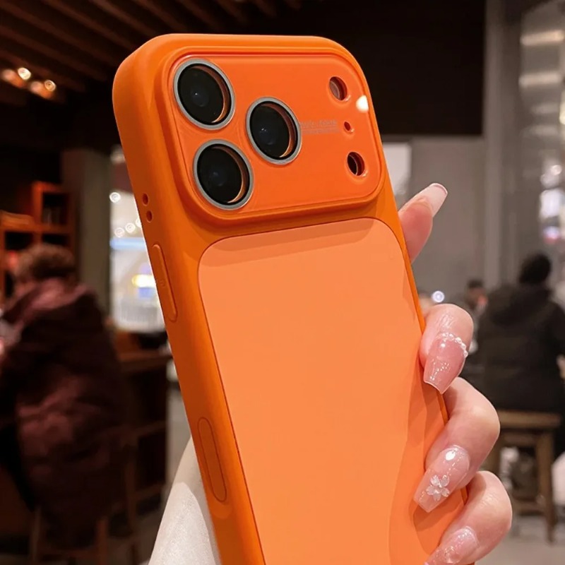 Luxury Matte Solid Color Liqui - Liquid Silicone Magnetic Phone Case recension och pris