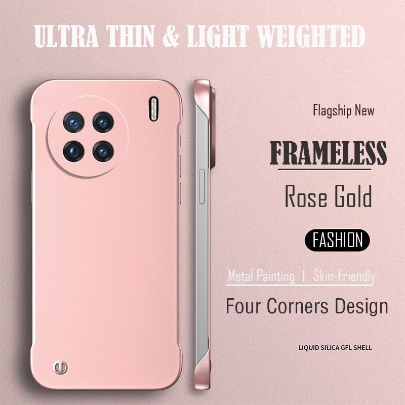 Metal Surface Painting Ultra T - Ultra Thin Frameless Phone Cover recension och pris
