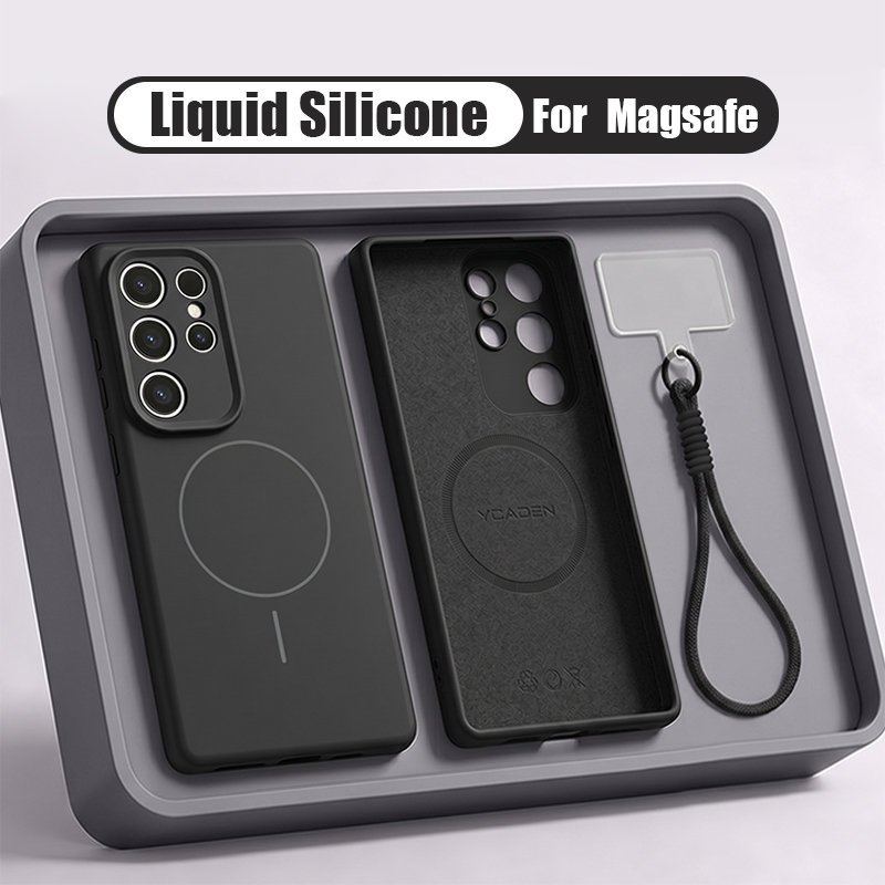 Liquid Silicone Magnetic Lanya - Liquid Silicone Magnetic Phone Case recension och pris