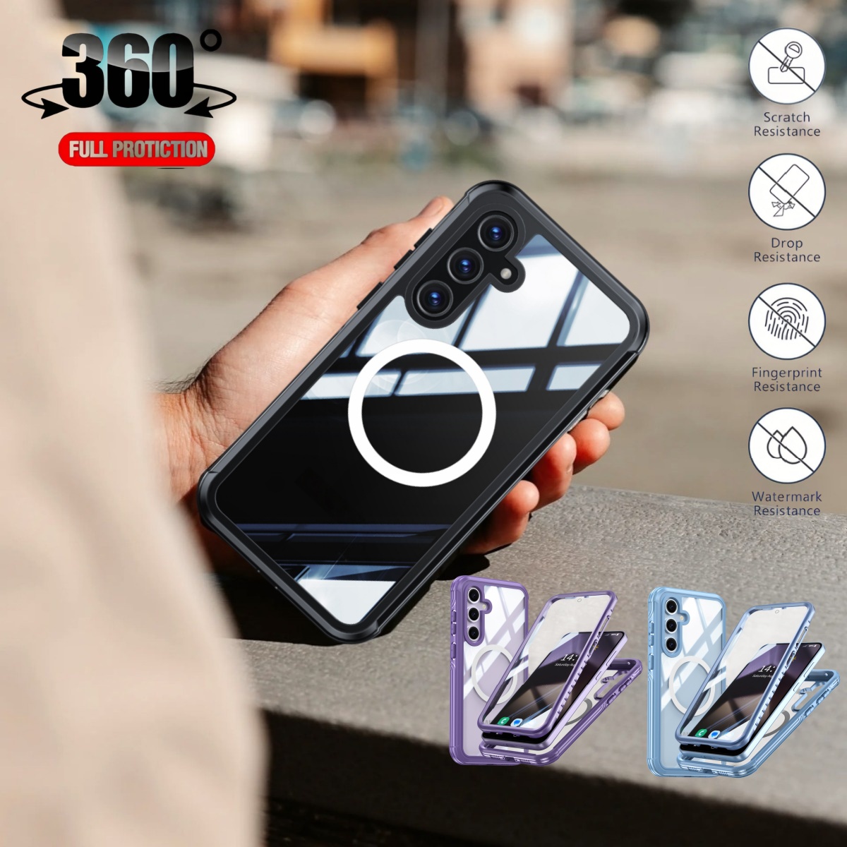 360° Full Body protect Case Fo - Heavy Duty 360 Full Body Protective Case recension och pris