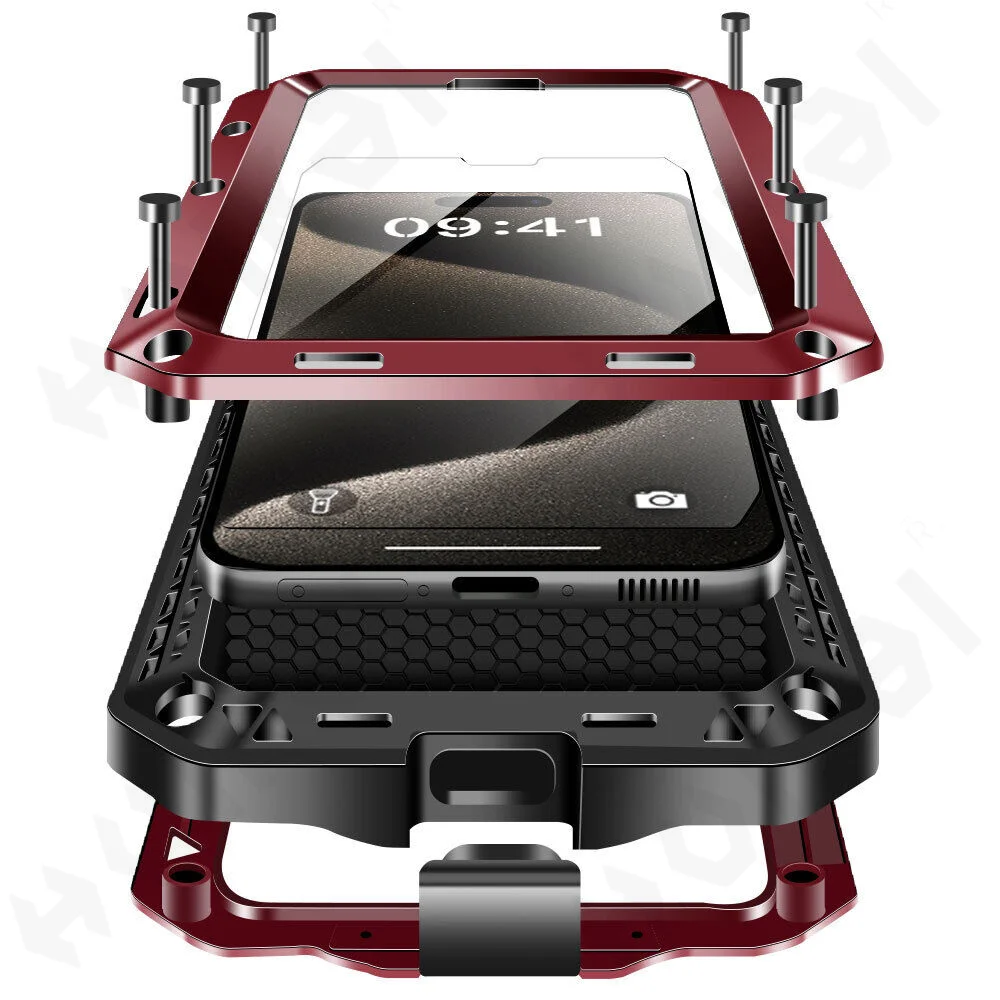 Case For iPhone 17 16 15 14 13 - Heavy Duty 360 Full Body Protective Case recension och pris