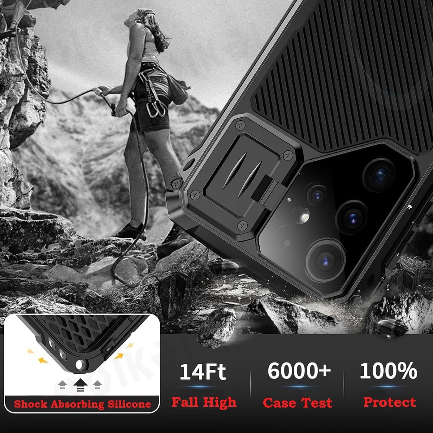 Case For Samsung Galaxy S24 Ul - Heavy Duty 360 Full Body Protective Case recension och pris
