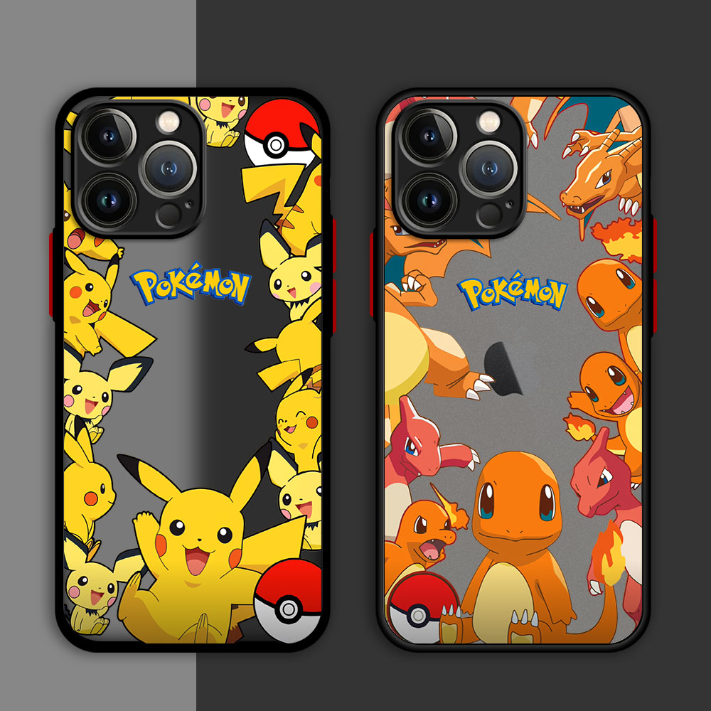 Hot Anime Cartoon Pokemon Case - Matte Hard Pc Back Case recension och pris