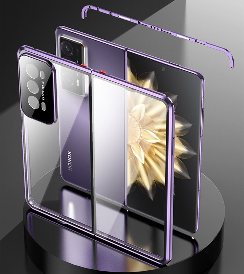 For Honor Magic V2 MagicV2 Ant - Metal Bumper Aluminum Frame Case recension och pris