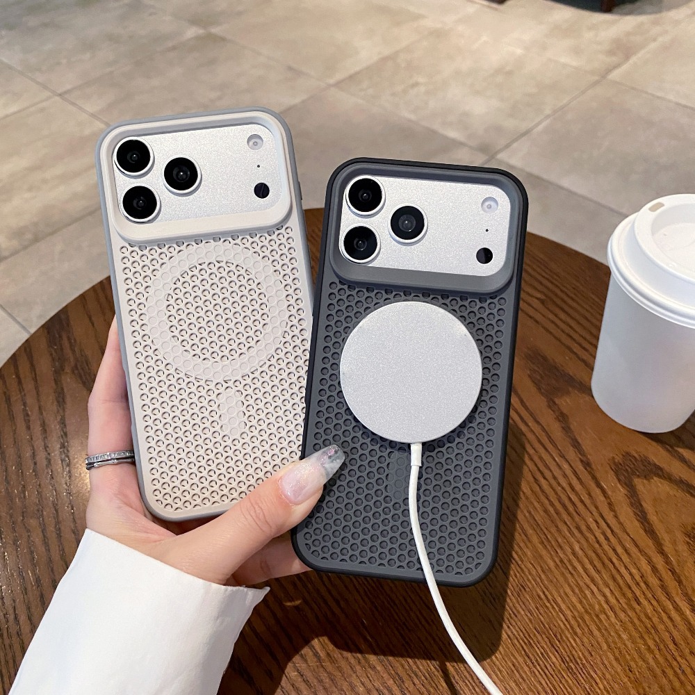 Luxury Matte Breathable Hard C - Heat Dissipation Mesh Breathable Case recension och pris
