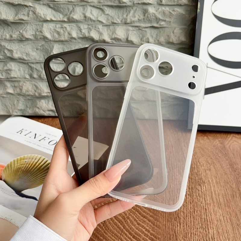 Original Color Soft Silicone U - Clear Shockproof Bumper Case recension och pris
