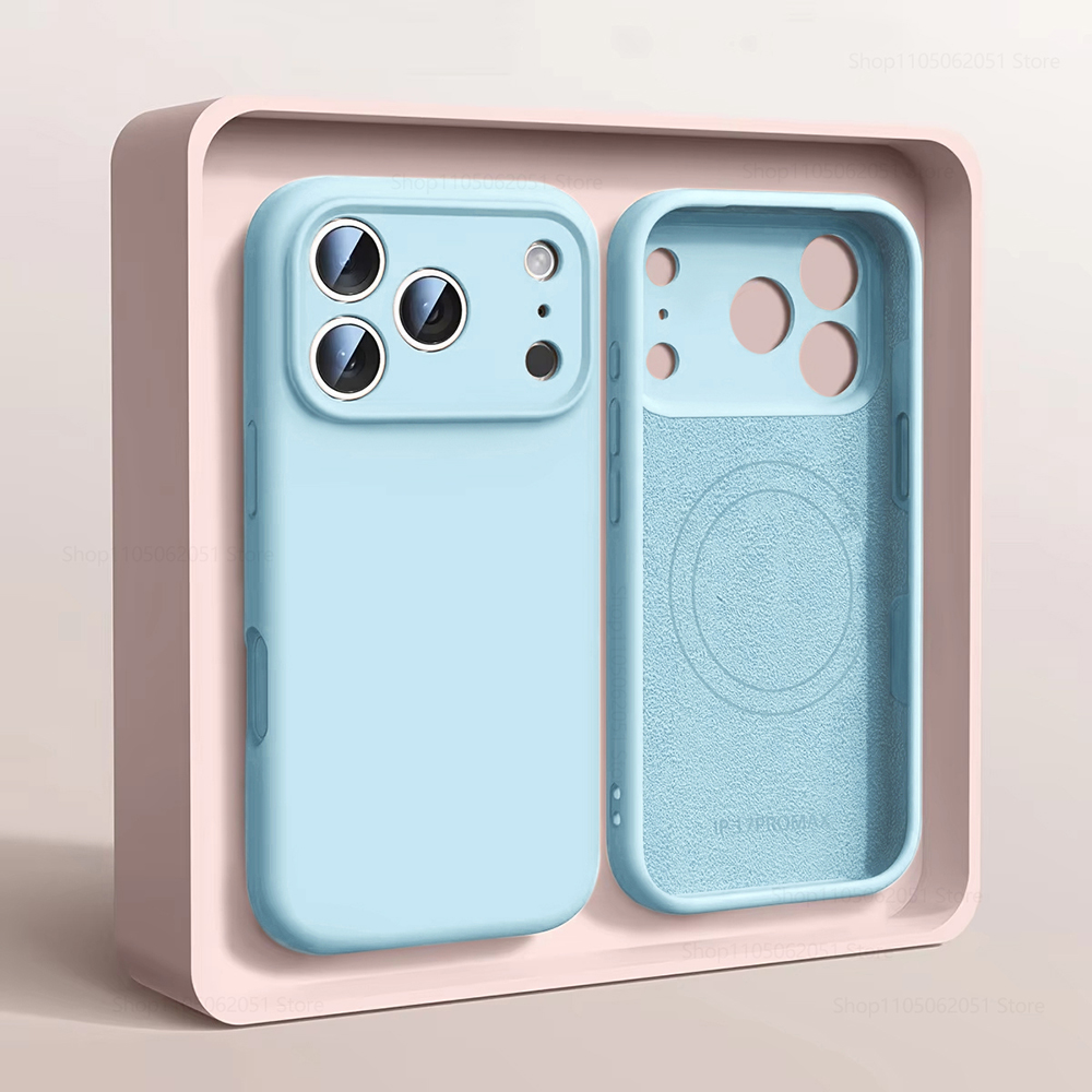 For Magsafe Magnetic Phone Cas - Liquid Silicone Magnetic Phone Case recension och pris