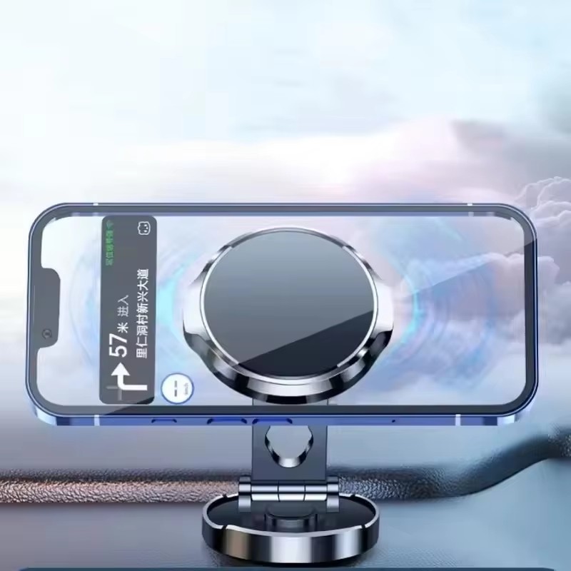 Round Folding Magnetic Car Hol - Phone Stands recension och pris