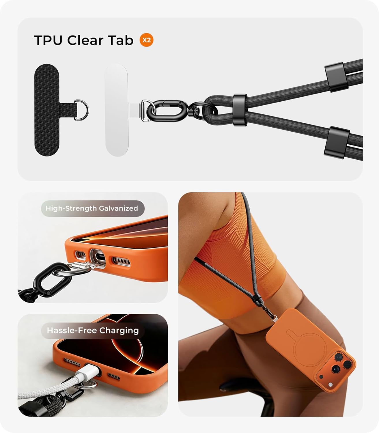 Phone Lanyard Crossbody with 2 - Crossbody Lanyard Neck Strap Case recension och pris