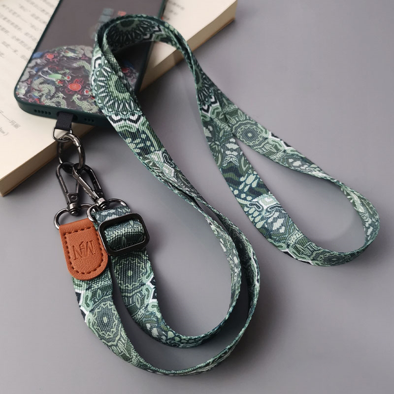 Retro Totem Pattern Crossbody  - Crossbody Lanyard Neck Strap Case recension och pris