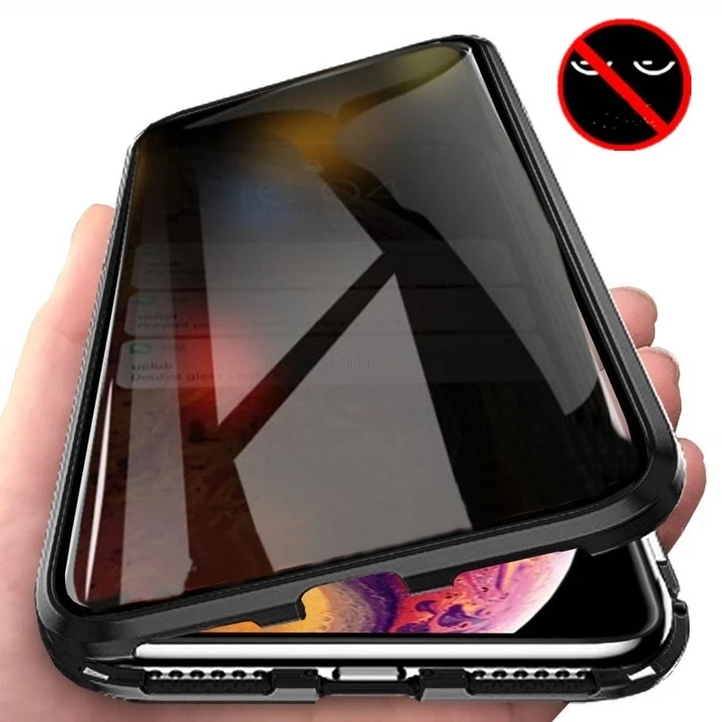 Magnetic Tempered Glass Privac - Anti Spy Privacy Glass Case recension och pris
