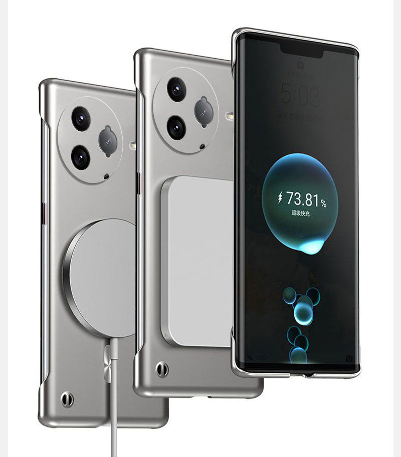 Luxury Ultra Thin Metallic Fra - Ultra Thin Frameless Phone Cover recension och pris