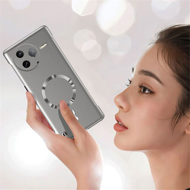 Luxury Ultra Thin Metallic Fra - Ultra Thin Frameless Phone Cover recension och pris