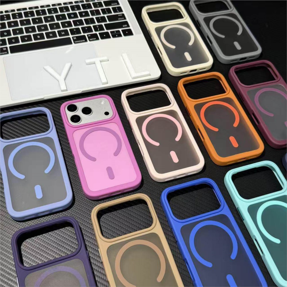 For Magsafe Wireless Charge Ca - Clear Shockproof Bumper Case recension och pris