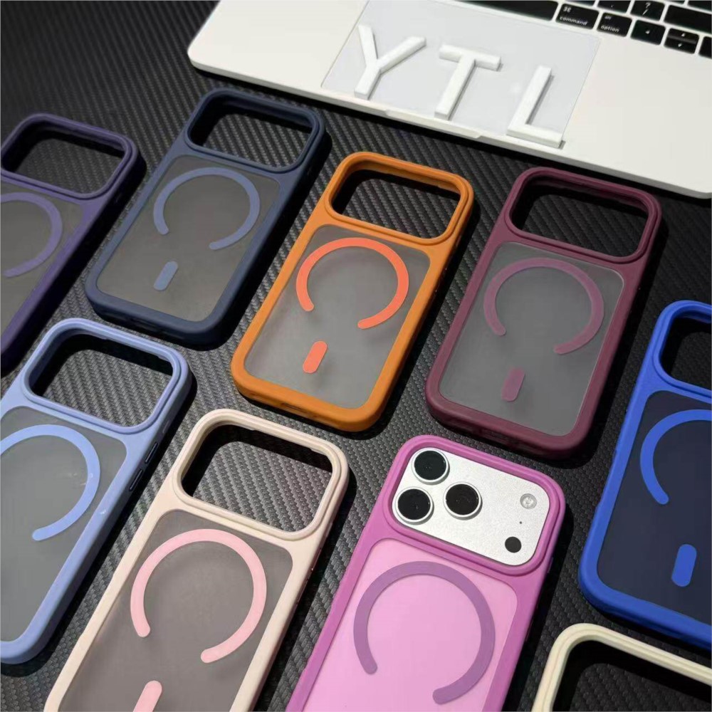 For Magsafe Wireless Charge Ca - Clear Shockproof Bumper Case recension och pris