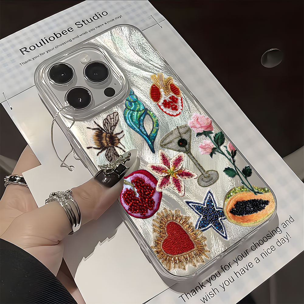 Vintage Flowers Collage Patter - Vintage Floral Pattern Soft Case recension och pris
